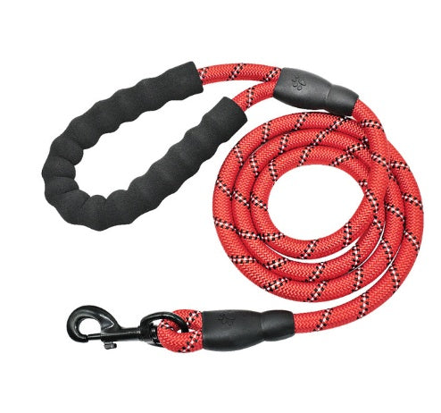 Comfort Grip Reflective Dog Leash – Soft Handle for All Dogs - Doggy-Dog world