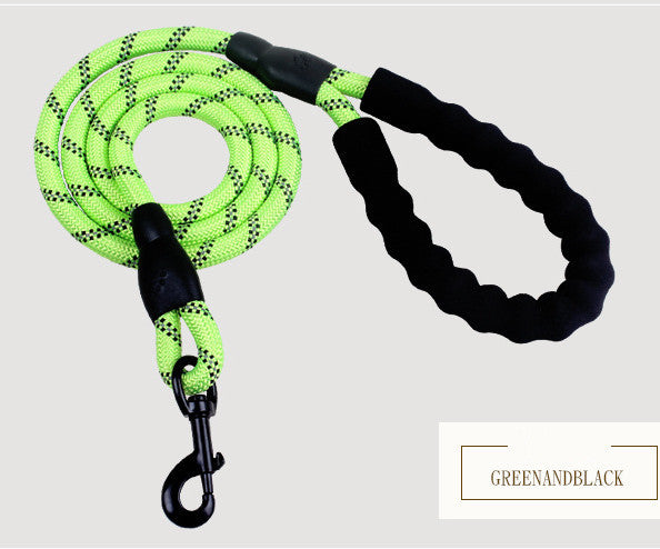 Comfort Grip Reflective Dog Leash – Soft Handle for All Dogs - Doggy-Dog world