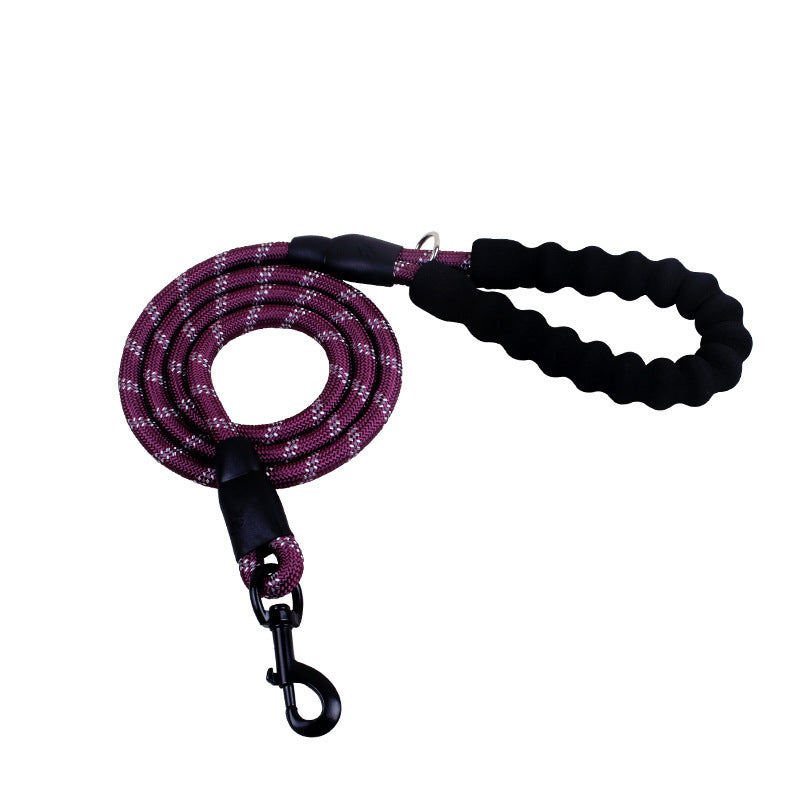 Comfort Grip Reflective Dog Leash – Soft Handle for All Dogs - Doggy-Dog world