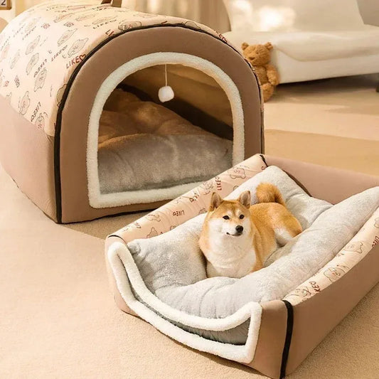 Warm & Comfortable Dog Bed for Medium to Large Dogs