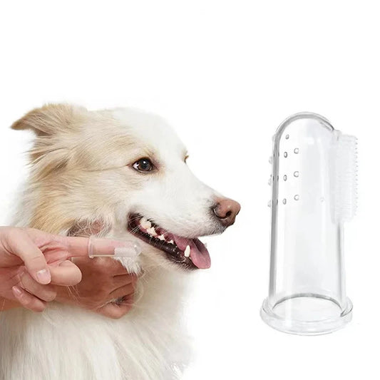 Premium Soft Pet Finger Toothbrush – Ultimate Dental Care for Your Dog - Doggy-Dog world