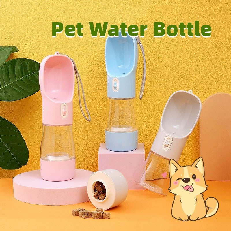 Portable Pet Water & Food Bottle - Travel Buddy for Dogs - Doggy-Dog world